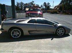window tint Lamborghini